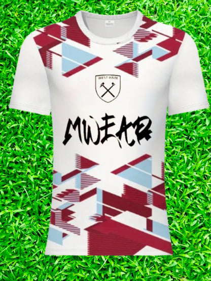 West Ham x Mwear football shirt